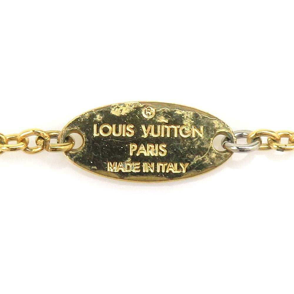 LOUIS VUITTON Gold Necklace - Picture 11 of 14
